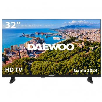 Televisor Daewoo 32De14hl de 32 pulgadas con tecnología LED HD, HDMI, USB, TDT2, satélite y modo hotel