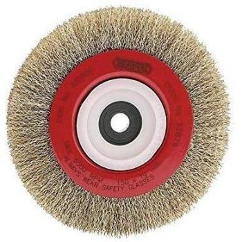 Rueda de Alambre Metálico Draper Ø150mm para Amoladora de Banco