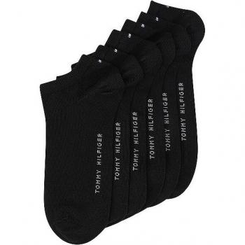 Calcetines Tommy Hilfiger para Hombre, Paquete de 6, Sneakers, con algodón peinado, Talla 39-42