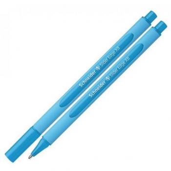 Bolígrafo Schneider Slider Edge Celeste, Tinta azul, Punta extra gruesa (XB), Cuerpo ergonómico con diseño moderno