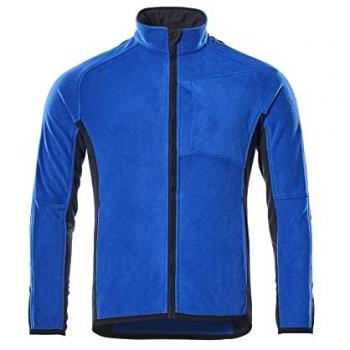 Chaqueta de forro polar MASCOT Hannover, color azul cobalto/negro, tamaño M