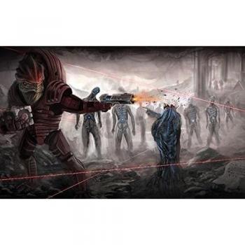 22x14 inch Mass Effect III Silk Poster Seda Cartel FGSD-D90
