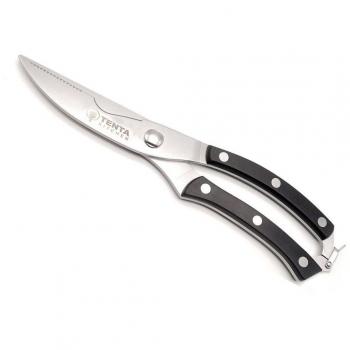 Tenta Kitchen Heavy Duty Stainless Steel Shears Poultry Chicken Bone Scissors,Professional Stainless Steel Poultry Scissors,Fish Shears For Barbeque, Carve, Chop Herb