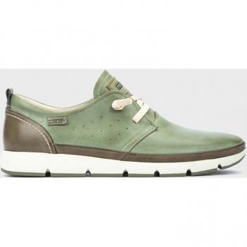 Zapatos de cordones Pikolinos Fuencarral para hombre en piel con elásticos