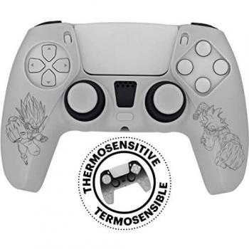 FRTEC - DRAGON BALL SUPER, Silicona Termosensible + Grips, compatible con mando Dualsense de Playstation
