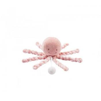 Peluche Pulpo Piu-Piu Musical Rosa 23 cm Nattou 877596