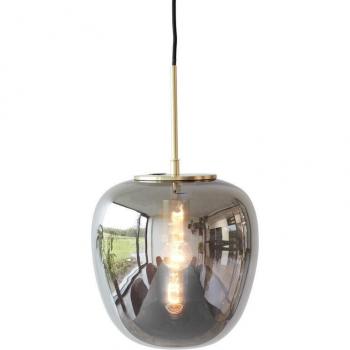 Lámpara Colgante Reflect Ø25 cm Gris/Mesón de Bronce Hübsch