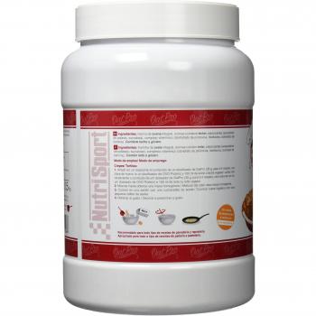 Nutrisport Oatpro Harina de Avena Integral con Sabor a Apple Pie - 1500 gr