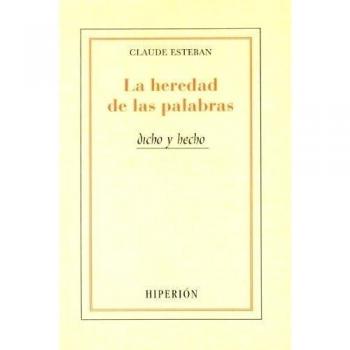 La heredad de las palabras =
