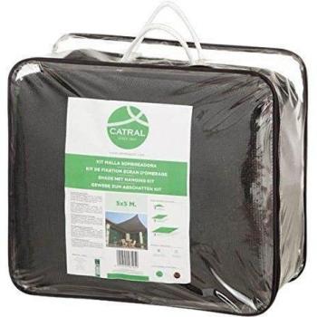 Catral 53010005 - Kit sombreo triangulo, 0.1 x 300 x 300 cm, Color Verde Oscuro