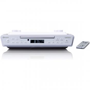 Radio de cocina y reproductor de CD Blanco