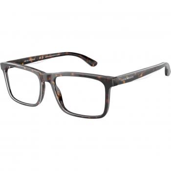 Emporio Armani EA3227 6052 Gafas Recetadas para Hombre Tortoiseshell Careyshell 56 Lentes