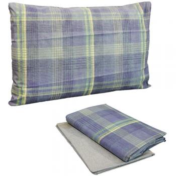 Completo edredón bolsa cama individual 1 una plaza Zucchi Easy Chic vestifacile Lowlands 100% Puro Algodón