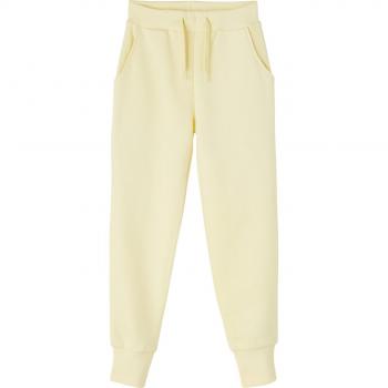NAME IT Girl's Lena Sweat Shorts, Double Cream, 7 Years