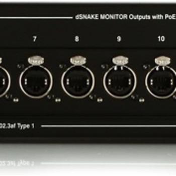 Allen & Heath ME-U 10 Port PoE Monitor Hub for Parallel Connection ME-1