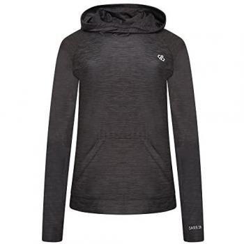 Dare 2b Women's Lightweight Quick-Drying Sprint City Hoodie - Black, Size 18
