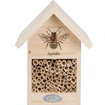 Esschert Design WA38 - Casa de Abejas con Dibujo de líneas
