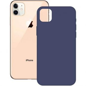 Funda para iPhone 12 Mini KSIX Soft Silicone Azul