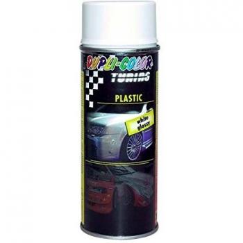 Laca plástica DUPLI COLOR 378096 - Laca plástica de alta calidad, acabado brillante, secado rápido, resistente a la intemperie, ideal para uso interior y exterior, fácil aplicación en spray