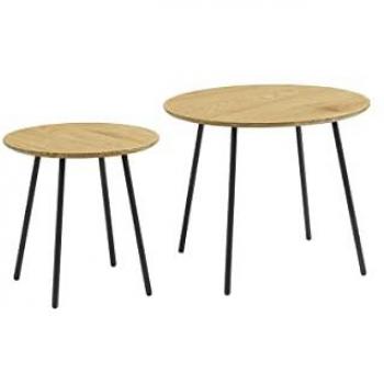 Set 2 Mesitas Auxiliares Ladny - Funcionalidad y Estilo Elegante