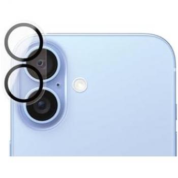 Protector de Lente PanzerGlass PicturePerfect para iPhone 16/16 Plus, ultrahigh definición, completa protección, antiarañazos y antihuella