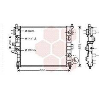 VAN WEZEL 30002331 Refrigerantes del Motor