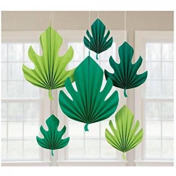Hawaiian Palm Leaf Shaped Fans /6