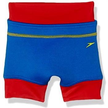 Speedo Swimnappy Cover Bañadores, Bebé-Niños, Neon Blue/Risk Red, 6_9