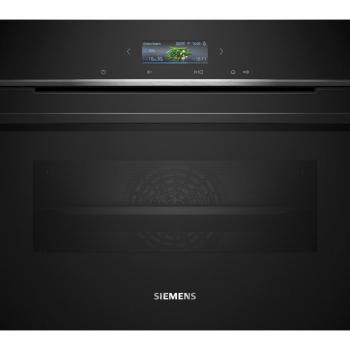Horno compacto Siemens iQ700 CB774G1B1 con pirolísis