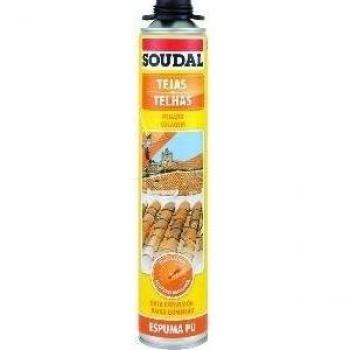 Espuma teja 750ml pistola 121045 gris de 12 unidades