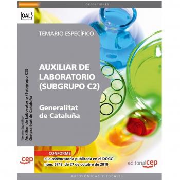 Auxiliar de Laboratorio de la Generalitat de Cataluña