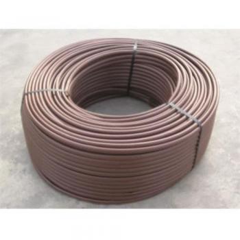 Tubería de Riego por Goteo 16mm Marrón - Manguera Sin Gotero para Huertos y Jardines - Rollo de 100m