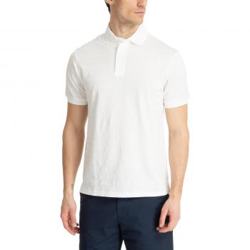 Emporio Armani Logo Polo Shirt White Male Size M