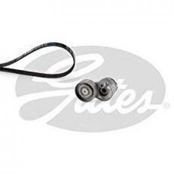 Juego de correas auxiliares GATES K015PK1123 para RENAULT Trafic, Laguna, Master; OPEL Vivaro, Movano; NISSAN Primastar - incluye correas trapeciales poli V
