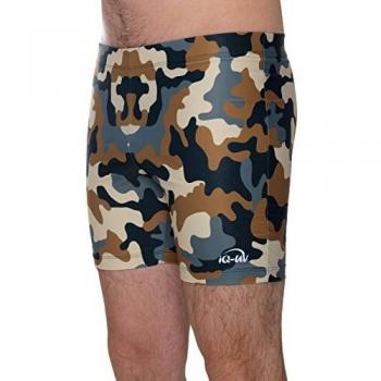 iQ-UV 6436054560-48S Pantalones de Baño, Hombre, Verde