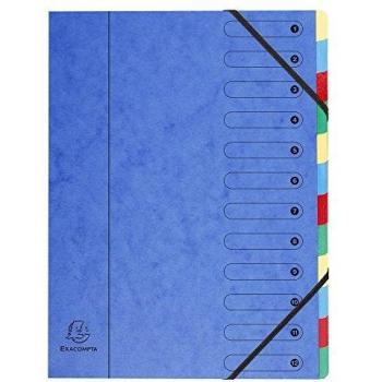 Trieur Harmonika Fenetres Imprimees Nature Future Carpeta con 12 Compartimentos, surtido: colores aleatorios