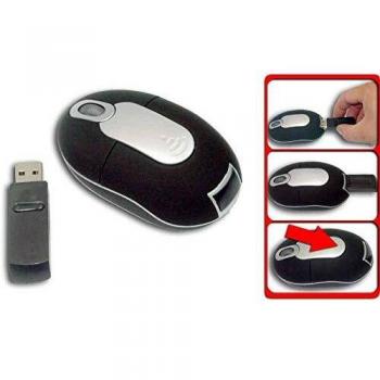 RATON USB OPTICO INALAMBRICO NEGRO SATYCON