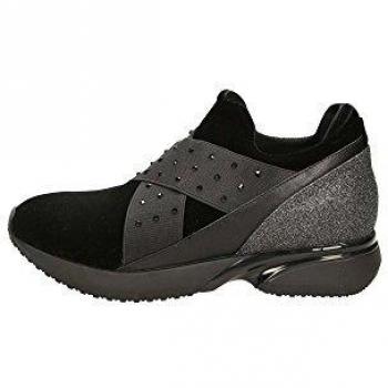 Cafè Noir LDE928010410 I17.010 Nero 41 Slip-on Velvet Elastic
