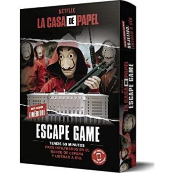 La Casa de Papel. Escape Game. Objetivo: liberar a Río