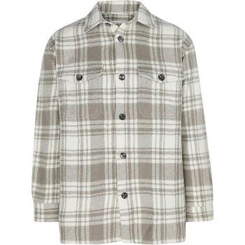 Ami Paris Beige Corduroy Overshirt Jacket for Men, Size M