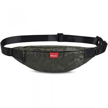 HRainbow Riñoneras Deportivas Mujer Hombre Riñoneras Running de Moda Bolsa de Cintura para Telefono Impermeable para Viaje Correr Ciclismo Paseo