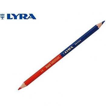 LYRA-Crayon DUO Rouge/bleu Taille M