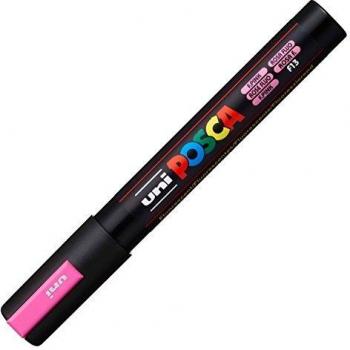 Posca Marcador de pintura acrílica, mediano, rosa fluorescente