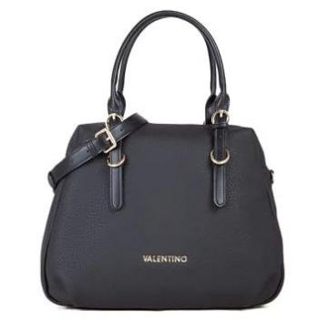 Valentino Women's Black Polyethylene Shopping Handbag - One Size