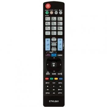 Common TV CTVLG01 mando a distancia universal para control remoto de televisores LG, sin configuración, ergonómico