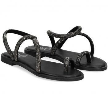 Sandalias Planas Mujer - Negro Talla 37