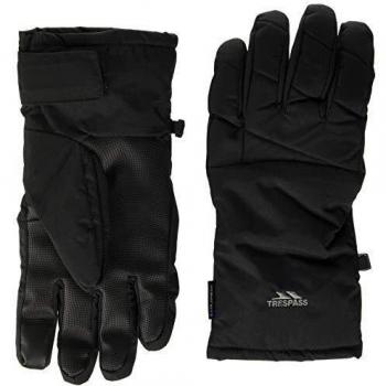 Trespass Kulfon Guante de Invierno Tejido Unisex, Negro, XL