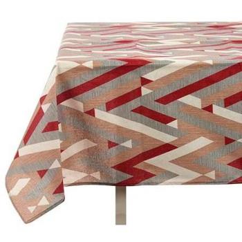 Mantel loneta antimanchas 140x180cm raya colección Kinvara
