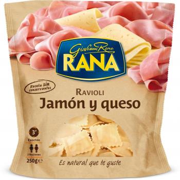 Rana Pasta Clásica Tortellini Jamón y Queso, 250g