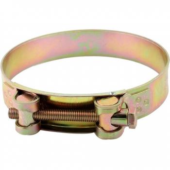 113 - 121 millimeter ajustable Liquid manguera abrazadera de aro tono de bronce